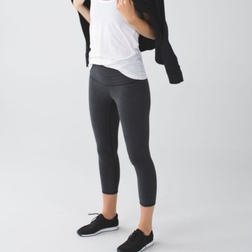 Lululemon Hi-Rise Wunder Under Crop Cotton 4